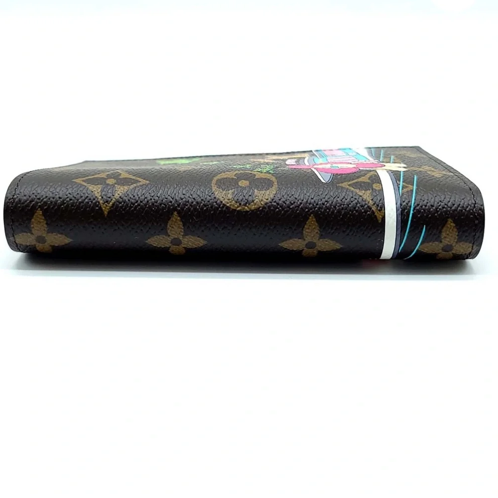 Louis Vuitton Black Monogram Passport Cover Christmas Animation 2021 - Picture 8 of 15